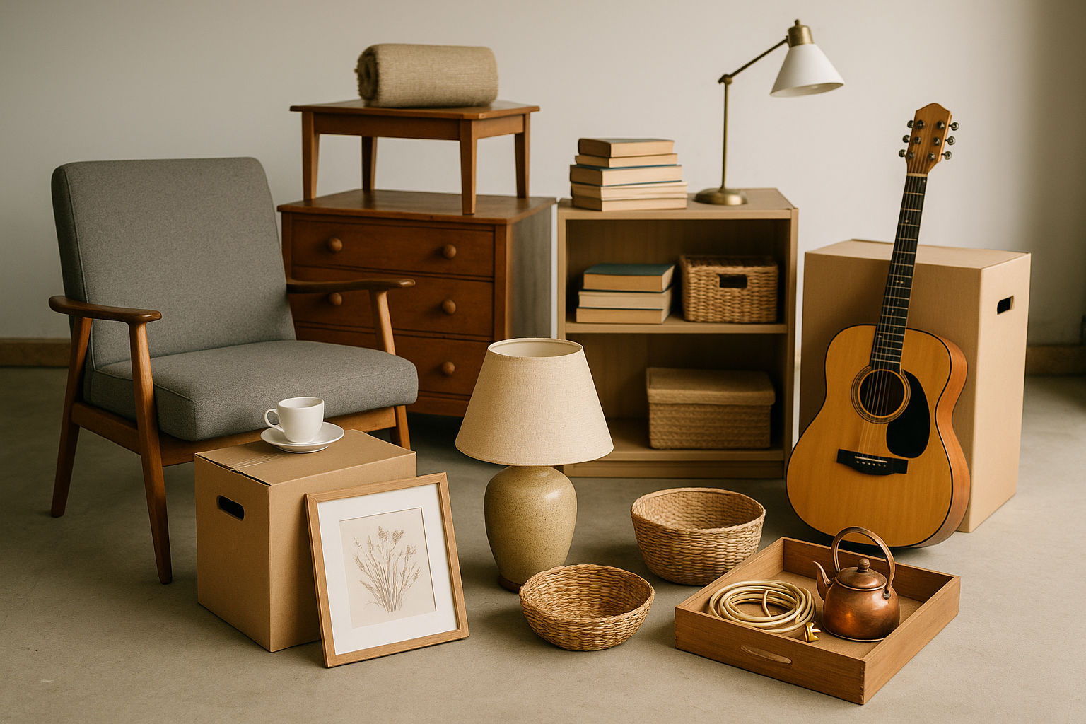 Quels objets se vendent le mieux dans un vide-maison ? Les incontournables à mettre en avant