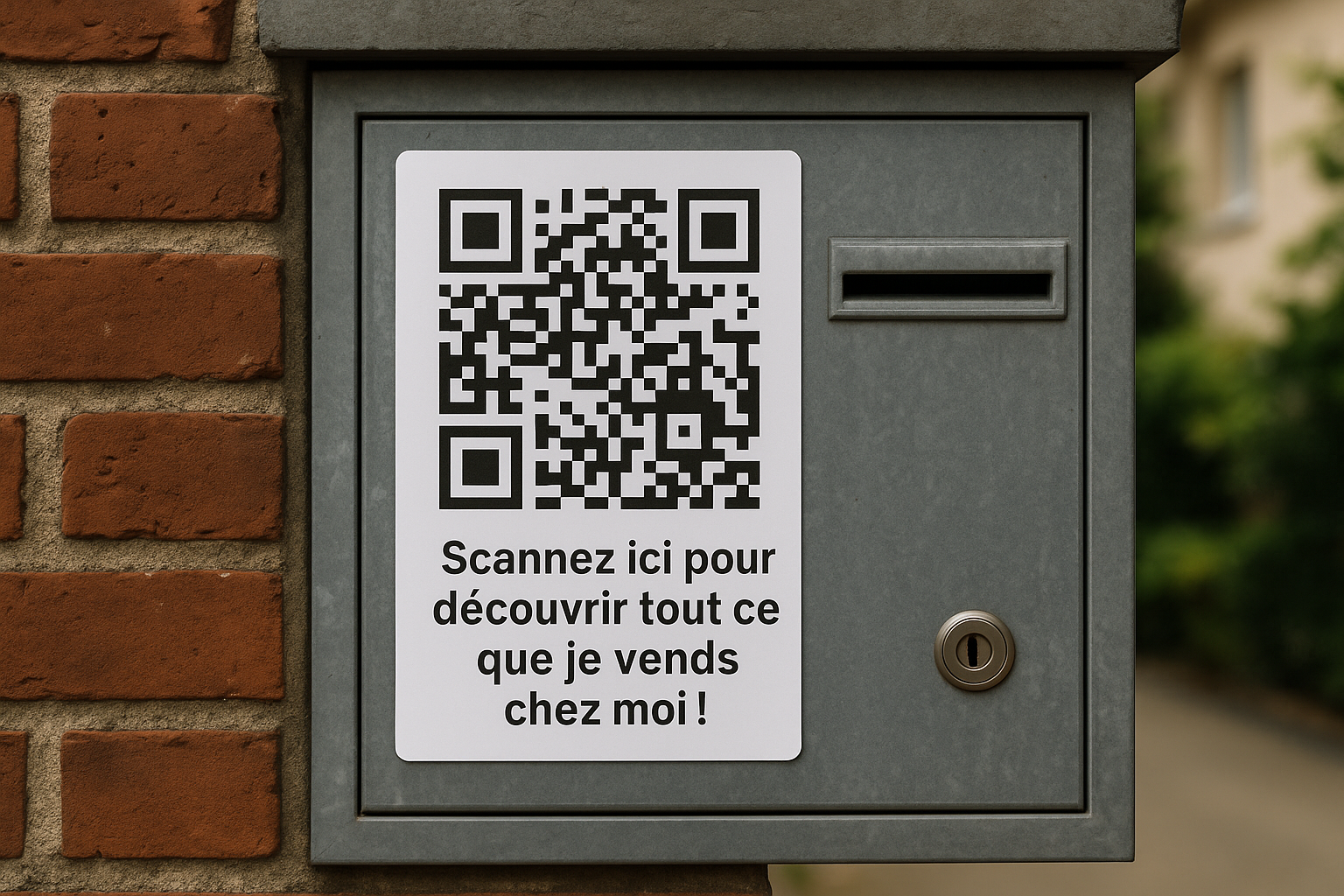 Un QR code sur votre boîte aux lettres ? L'astuce maligne pour réussir votre vide-maison en ligne